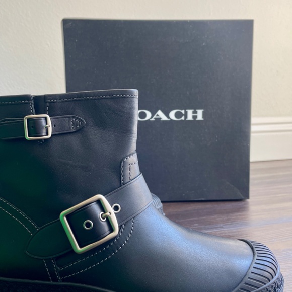Black Coach Boots - Picture 5 of 6
